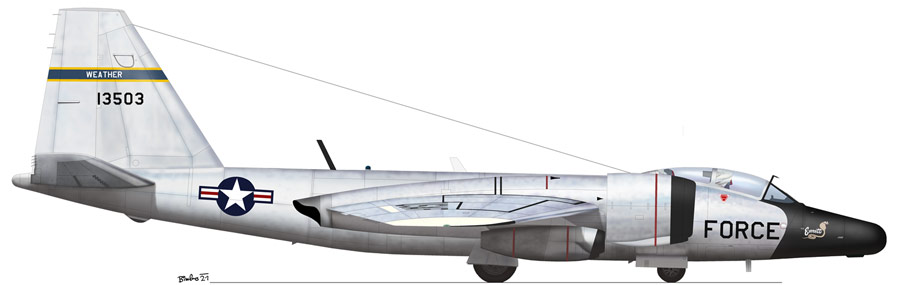 RB-57F Rivet Slice