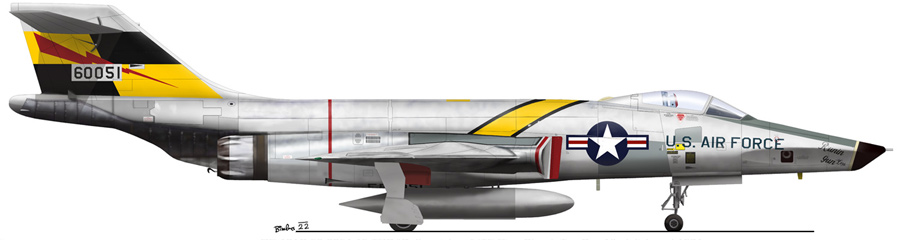 RF-101C, Pipe Stem, 1961